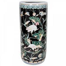 Oriental Umbrella Stand Ideas On Foter In 2021 Umbrella Stand Oriental Design Large Vases Decor