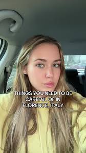 Studying Abroad in Florence Carrying A Pizza