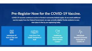 In some states, information may be limited while more providers and pharmacies update locations in the coming weeks. Florida Launches Statewide Covid 19 Vaccine Pre Registration Website