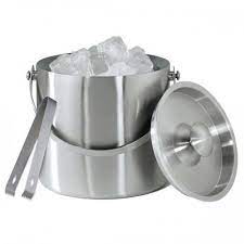 Having multiple ice buckets for different occasions may be a plus for people who love hosting parties. Large Double Walled Stainless Steel Insulated Ice Bucket With Tongs Lid 1 5 Ltr Buy Online In Andorra At Andorra Desertcart Com Productid 50418772