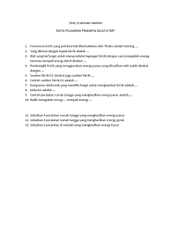 Mari simak serta pahami artikel ini sebagai bahan belajar. Soal Ulangan Ukk Prakarya Kls 8 Jawabanku Id