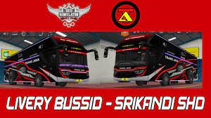 Ini adalah template default yang umum disediakan jika anda baru. Livery Bussid Ori Srikandi Shd Youtube