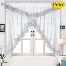 flying kitchen curtains tulle with