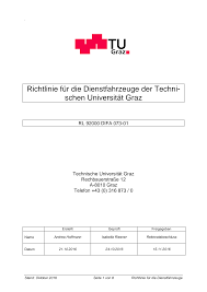Check spelling or type a new query. Https Mibla Archiv Tugraz At 16 17 Stk 5 Richtlinie Dienstfahrzeuge Pdf