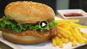Mcdonald S Burger Recipe Chicken Burgers Recipe Chicken Burgers Crispy Chicken Burgers