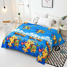 Selimut bulu blossom dibuat dari bahan berkualitas tinggi dengan texture yang halus, lembut dan nyaman dikulit anak anda. Jual Selimut Bulu Halus Import Karakter Pokemonukuran 150x200 Terbaru Juni 2021 Blibli