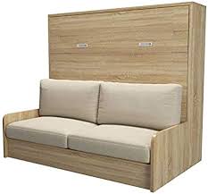 Con nuestros canapés abatibles podrás guardar cómodamente desde sábanas y colchas hasta ropa y zapatos. Tousmesmobili Lolly Armario Cama Abatible Sofa 220 X 45 128 158 X 192 Nuevo Amazon Es Hogar