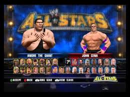 At the main menu, press left, y, down, left, y, x, left, x, y, down, right, x, left, up, x, right to unlock all arenas, wrestlers, and attires. Dolphin Emulator Wwe All Stars Wii All Characters Youtube