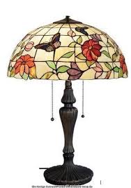 Grosse Helle 50o Tiffany Tisch Lampe Butterfly Ohne Dekoration Ca 50cm O Insgesamt Ca 61cm Hoch 2xe 27 Je 60w Aus Unse Tiffany Lampen Lampen Tiffany