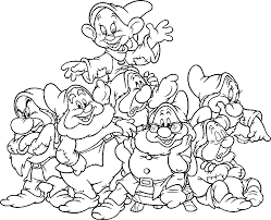 White sofia the first sonic spider man sports star wars steven universe street fighter super mario super why super wings superman teen & adults teen titans thanksgiving the flash the incredibles the simpsons thomas and friends free printable. The Seven Dwarfs Coloring Pages Coloring Home