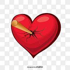 Vektor Krasnyj Razbitoe Serdce Mech Pechali Rana Png I Psd Fajl Png Dlya Besplatnoj Zagruzki Heart Hands Drawing Heart Poster Love Heart Illustration