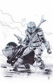 Mandalorian And Jedi Fallen Order Mandalorian Fan Art Drawing Reference