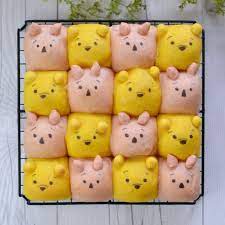 ツムツムプーさん ピグレットちぎりパン recipe キュートな料理 ちぎりパン パン