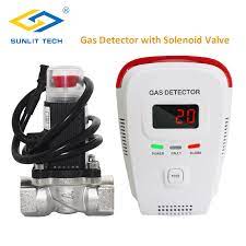 1,371 solenoid gas detector products are offered for sale by suppliers on alibaba.com, of which alarm accounts for 24%, gas analyzers accounts for 3%, and fire detectors accounts for 1%. House Natural Gas Leak Detector Home Gas Alarm Leak Tester Lpg Gas Sensor With Dn20 Solenoid Valve Auto Shut Off Security System Aliexpress