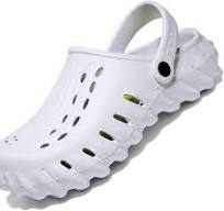 Mens Clogs with Adjustable Heel Strap Garden Shoes Breathable Summer Beach  Sandals Slip-on House Slippers Sandals Indoor Outdoor Mules