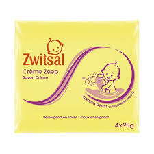 Zwitsal Soap Bar For Baby 4 Bars Of 90g Each Hollandboutique Com Savon