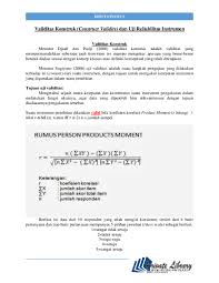 Pdf Validitas Konstruk Construct Validity Dan Uji Reliabilitas Instrumen I Gede Purnawinadi Academia Edu