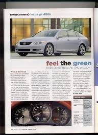 To view the lexus website, please use one of the browsers listed below. Official Gs 450h Reviews Scans Thread Clublexus Lexus Forum Discussion
