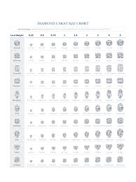Diamond Size Chart 4 Free Templates In Pdf Word Excel