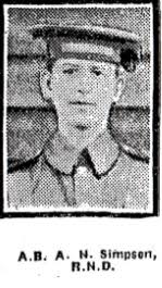 Simpson A.N. CZ/370 :: Great War Dundee
