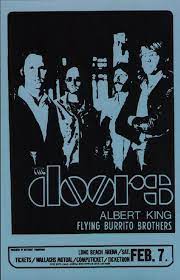 The Doors With Jim Morrison Concert Handbill Reprint 1970 Concert Posters Music Poster Jim Morrison