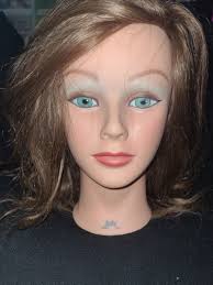 Jade Virgin European Hair Manikin Head Pre-owned