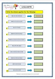 Grade 3 Maths Worksheets Division 6 1 Division By Repeated Subtraction Repeated Subtraction 3rd Grade Math Worksheets Mental Maths Worksheets