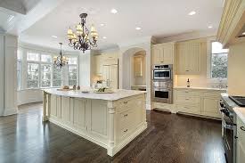 In many homes a bright white color on the kitchen cabinets can be too bright. 29 Beautiful Cream Kitchen Cabinets Design Ideas Designing Idea