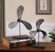Rustic Boat Propeller Sculptures Rustic Sculptures Nautical Decor Decor