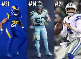 Helmet and football coloring page. Ranking All 32 Nfl Uniforms For 2020 Sports Ocolly Com