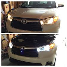 Does anyone know if the bulb sizes of the 2017 hl are the same as its 2016 brother as. 2015 Toyota Highlander Lighting Guide Toyota Nation Forum