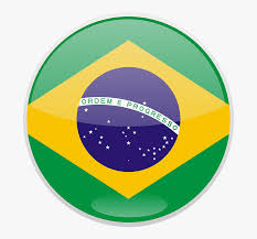 Round blue and white plastic container, brazil, flag. Brazil Flag Round Button Glossy Flag Of Brazil Hd Png Download Transparent Png Image Pngitem