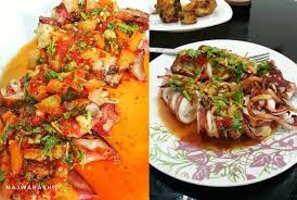 Sotong bakar thai, tengok gaya pada inti dan sos memang. Resepi Sotong Bakar Pelbagai Style Iluminasi
