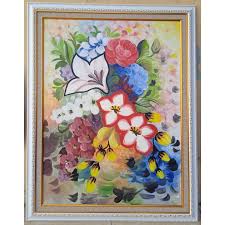 Jual hiasan dinding ruang tamu lukisan abstrak bunga kuning. Harga Lukisan Dinding Minimalis Terbaik Dekorasi Perlengkapan Rumah Juli 2021 Shopee Indonesia