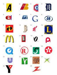 The answers are right there! Logo Quiz Alphabet Identity Logo