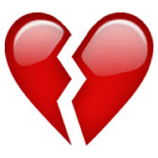 Dÿ Broken Heart Emoji U 1f494 U E023 Broken Heart Emoji Broken Heart Heart Emoji