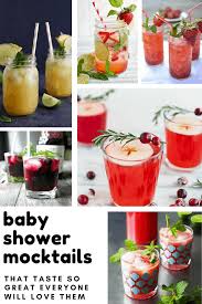 Maybe you would like to learn more about one of these? Baby Shower Mocktails No One Will Believe They Re Alcohol Free
