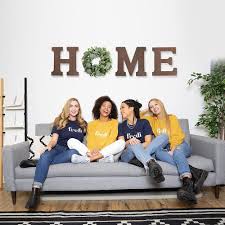 Empty walls filled with endless possibilities—decorate them with beautiful, unique wall decor to span any room you desire, no matter your style! Buy Wooden Home Sign Wall Hanging Decor Wood Home Letters For Wall Art With Artificial Eucalyptus Wreath Rustic Home Decor Farmhouse Wall Decor For Living Room Kitchen Entryway Housewarming Gift Brown