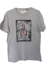 Black And Orange Graphic T Shirt Penguin By Munsingwear Men S Gray Black Orange Crew Neck S S Tee T Shirt S Penguin Graphictee T Shirts S Mens Tops Shirts