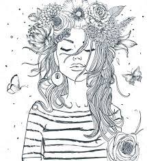 Girl With Coffee Cup Coloring Books Coloring Pages Coloring Pages For Girls