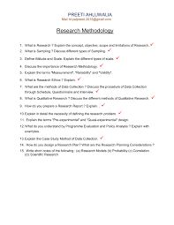 For example, at one level. Research Methodology