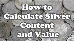 How To Calculate Silver Content And Value Us Junk Silver Eye On Stuff Youtube