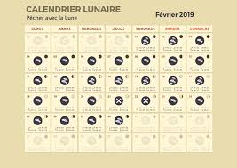 Pecher Avec Le Calendrier Lunaire De Fevrier 2019 Calendrier Lunaire Calendrier Lunaire