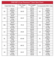 Crye Precision Combat Pants Size Chart 2019