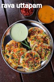 Rava Uttapam Recipe Instant Suji Uttapam Recipe Sooji Uttapam In 2020 Breakfast Recipes Indian Indian Food Recipes Vegetarian Spicy Snacks Recipes