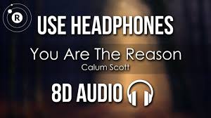 Calum Scott You Are The Reason 8d Audio Bring Me To Life Songs Coldplay The Scientist