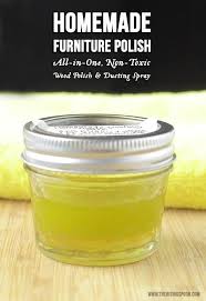 Learn How To Make Your Own Homemade Furniture Polish With Two Frugal Ingredients That Are Likel Homemade Furniture Polish Diy Furniture Polish Furniture Polish