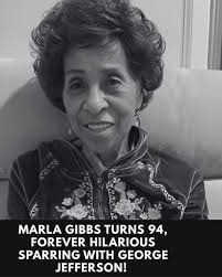 Happy 94th Birthday to the legendary Marla Gibbs! 🎉 Known for her sharp  wit and impeccable timing, she was unforgettable whenever she put TV boss  George Jefferson in his place