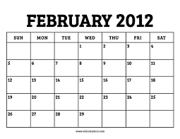 2012 calendar with full holidays list : Calendar February 2012 Printable Old Calendars