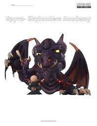 There's something for everyone from beginners to the advanced. Skylanders Spyro Coloring Page Super Fun Coloring
